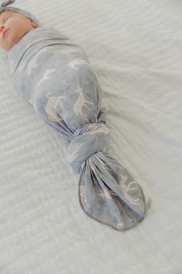 Copper Pearl Baby Swaddle Blanket - Premium Knit Baby Blanket, Large Soft Stretchy Receiving Blankets for Baby Boy and Girl, Swaddles for Newborn, Infant, and Toddler (Timber)