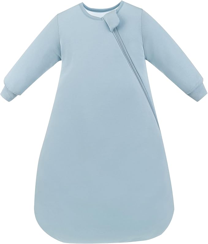 PurComfy Supersoft Baby Premium Bamboo Viscose Long-Sleeve Wearable Sleeping Bag Sack Blanket 1.0 TOG