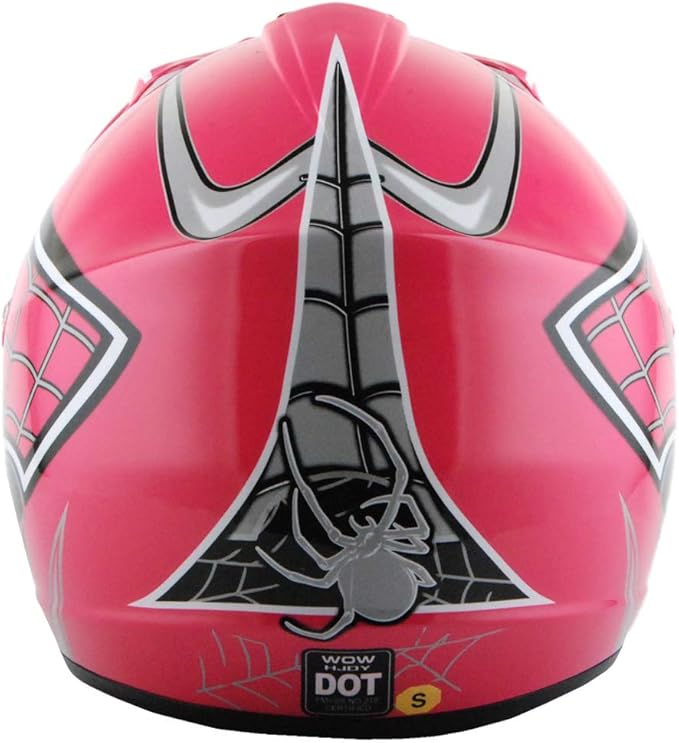 WOW Youth Kids Motocross BMX MX ATV Dirt Bike Dianosour Helmet Dragon + Goggles + Martian Youth Glove Bundle: HJOY MG Bundle
