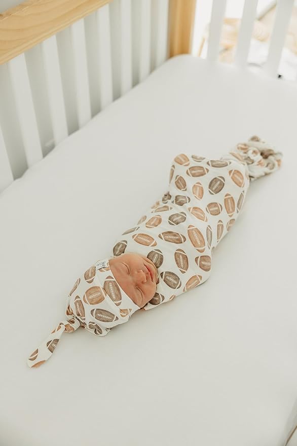 Copper Pearl Baby Swaddle Blanket - Premium Knit Baby Blanket, Large Soft Stretchy Receiving Blankets for Baby Boy and Girl, Swaddles for Newborn, Infant, and Toddler (Blitz)
