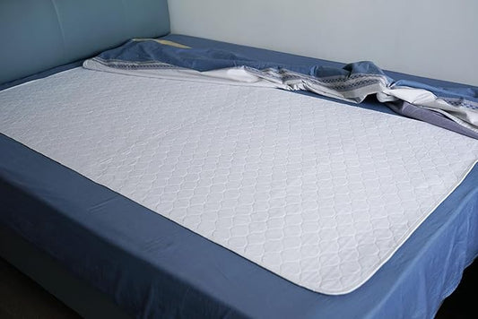 Bed Pad for Incontinence Reusable Underpad 36" X72" Fits King Bed Large Washable Waterproof Draw Sheet Mattress Protector for Seniors, Bedwetting Kids, Hospitals, Pets