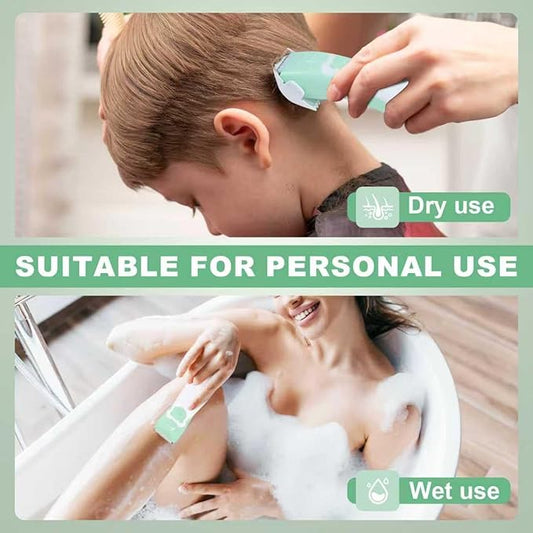 FBO bikini trimmer kit,body hair and beard trimmer,baby hair clipper,kids hair clipper,Multi-function trimmer,wet and dry,Super Quiet,cordless,rechargeable,ceramic blades,sharp,durable,smooth,painless