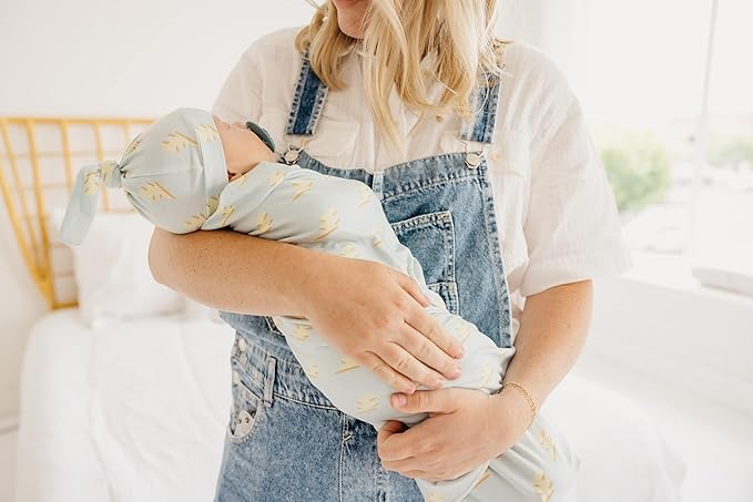 Copper Pearl Baby Swaddle Blanket - Premium Knit Baby Blanket, Large Soft Stretchy Receiving Blankets for Baby Boy and Girl, Swaddles for Newborn, Infant, and Toddler (Bolt)