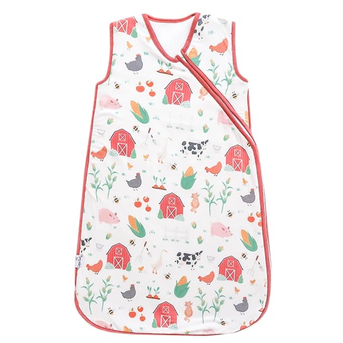 Copper Pearl Sleep Sack: Warm and Cozy Baby Bag in a Variety of Trendy Designs, Safe Alternative to Blankets, Sleeveless Baby Sleep Sack Swaddle Sizes Newborn to 24 Months - Farmstead