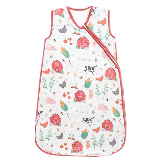 Copper Pearl Sleep Sack: Warm and Cozy Baby Bag in a Variety of Trendy Designs, Safe Alternative to Blankets, Sleeveless Baby Sleep Sack Swaddle Sizes Newborn to 24 Months - Farmstead