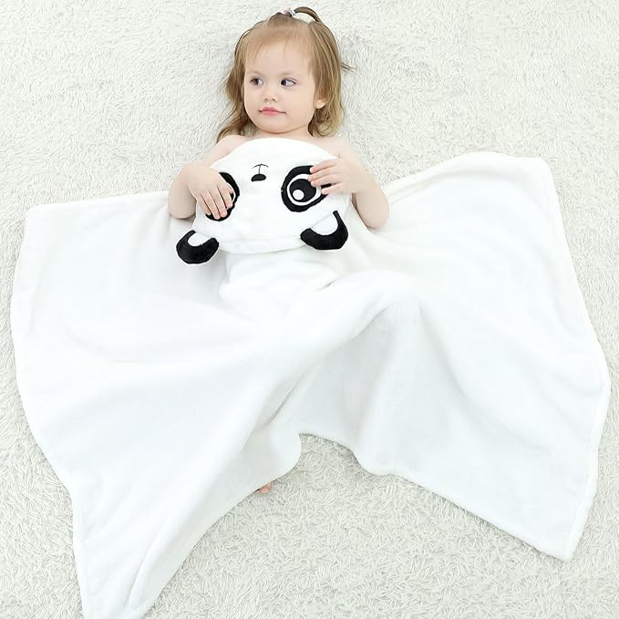 Wearable Blanket Hoodie for Kids Toddlers Hooded Towels Soft Cozy Wearable Throw Blanket Hoodie for Boys Girls