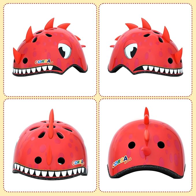 Toddler Helmets 2-4 Years, Lightweight Kids Bike Helmet for Year Boys Girls Multi-Sport Protection with 11 Vents, Child Toddler Bike Helmet for Bicycle Skateboard Scooter Roller