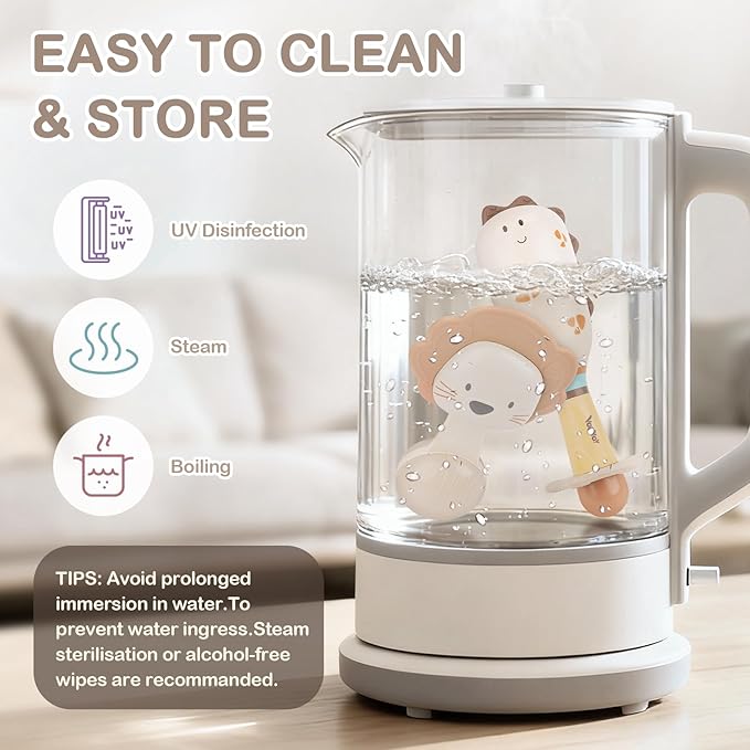 Baby Rattles - Teething Toys 3-6 Months, Baby Toys 0-6 Months, Sensory Toys for Newborn Babies, Rattles for Babies 0-6 Months, Neutral Color Baby Shower Gift (3PCS)