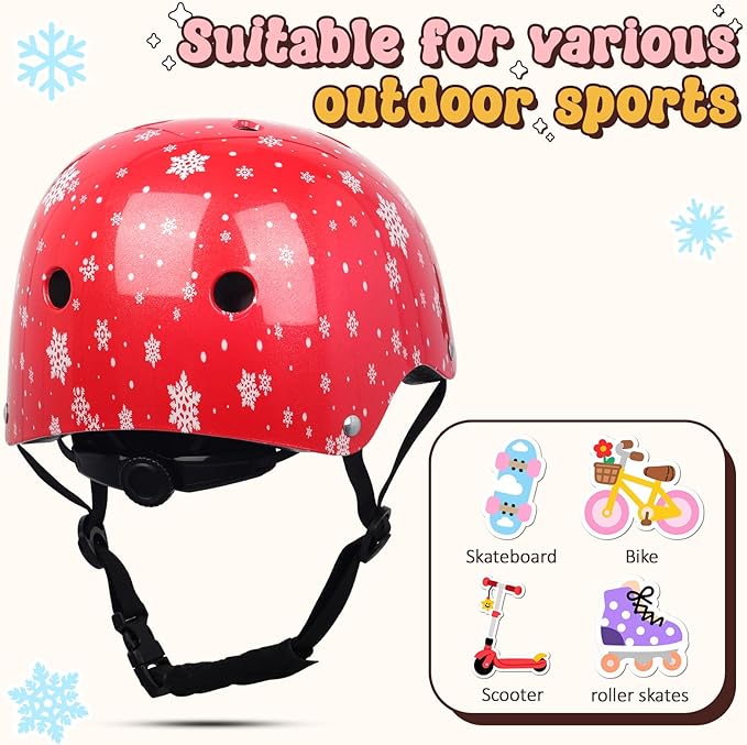 Toddler Kids Bike Helmet,Adjustable for Child Boys Girls,Multi-Sport & Ventilation for Bicycle Scooter Skateboard Skate