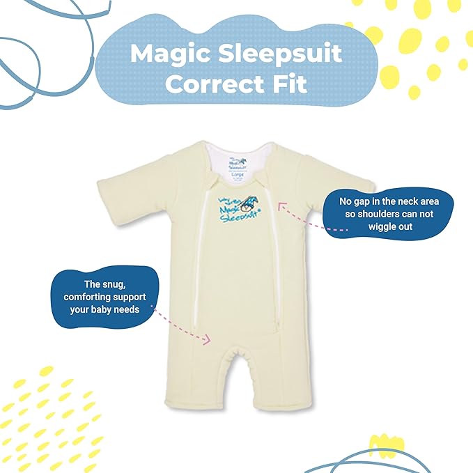Magic Sleepsuit Baby Merlin's Microfleece Baby Swaddle Transition Product