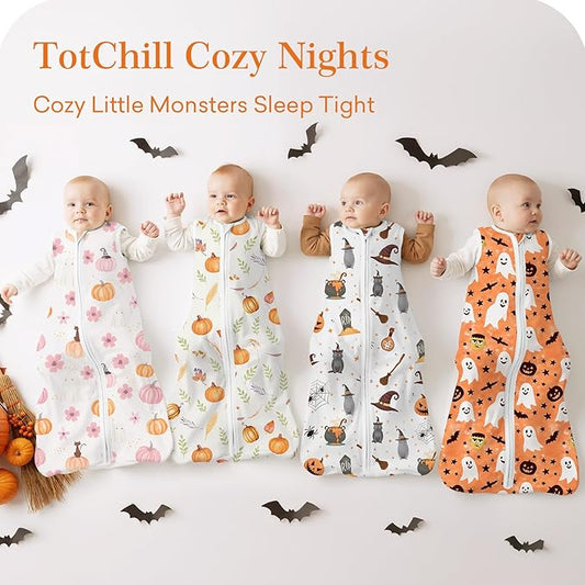 Baby Sleep Sack, 1.0 TOG Cozy Wearable Blanket, Soft Sleeping Bag with Zipper, Toddler Sleep Sack 0-3-6-12-24-3T