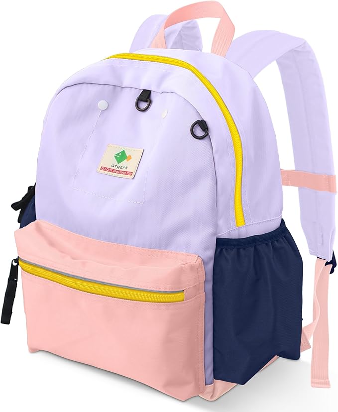 atgark Kids Backpacks For Girls & Boys, Kindergarten & Elementary School Bookbag, For School & Travel, Small Child Toddler Backpack, 13" H, For Kids 3-5 Medium