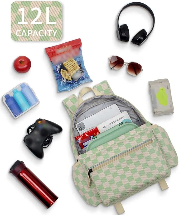Corduroy Toddler Backpack for Boys 2-5: Preschool Backpack for Boys
