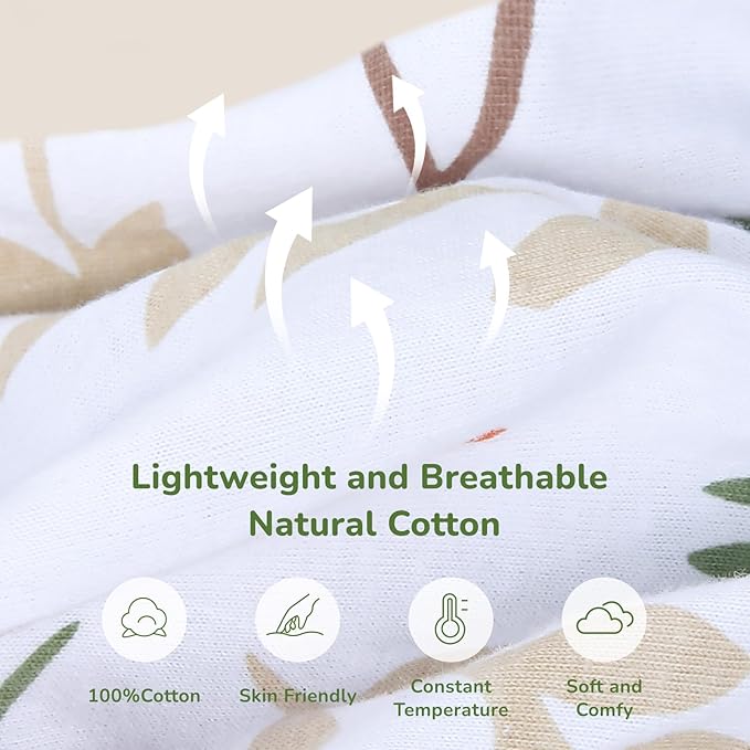 WONDAY Toddler Sleep Sack with Feet, 0.5 Tog Sleeping Sacks for Walking with Legs 12-18 Months 2T