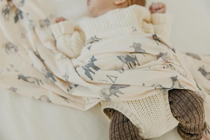 Copper Pearl Baby Swaddle Blanket - Premium Knit Baby Blanket, Large Soft Stretchy Receiving Blankets for Baby Boy and Girl, Swaddles for Newborn, Infant, and Toddler (Cody)