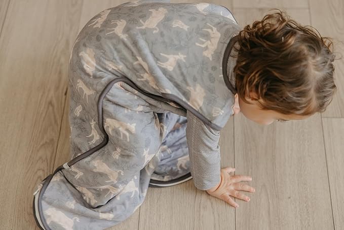 Copper Pearl Sleep Sack: Warm and Cozy Baby Bag in a Variety of Trendy Designs, Safe Alternative to Blankets, Sleeveless Baby Sleep Sack Swaddle Sizes Newborn to 24 Months - Timber
