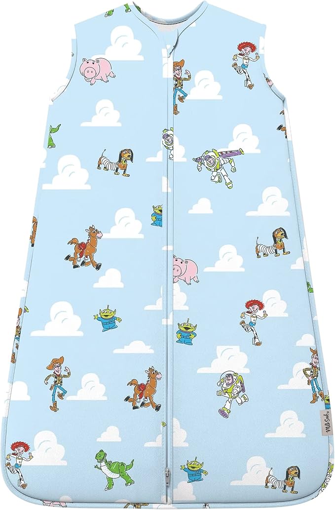 Milk Snob Disney Baby Sleeping Sack, Sleeveless Sleep Bag and Wearable Zip Up Blanket for Girl and Boy, Newborn Infant Shower