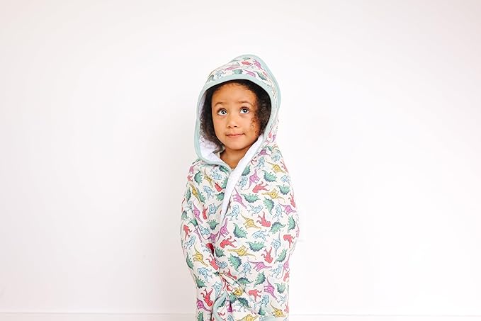 Copper Pearl Hooded Bath Towels Premium Knit/Terry Cloth Baby Towels with Hood, Pockets, and Cool Designs - Great to Gift and Make Bath Time Fun - Baby Bath Towel, Dinosaurs of Jurassic Park