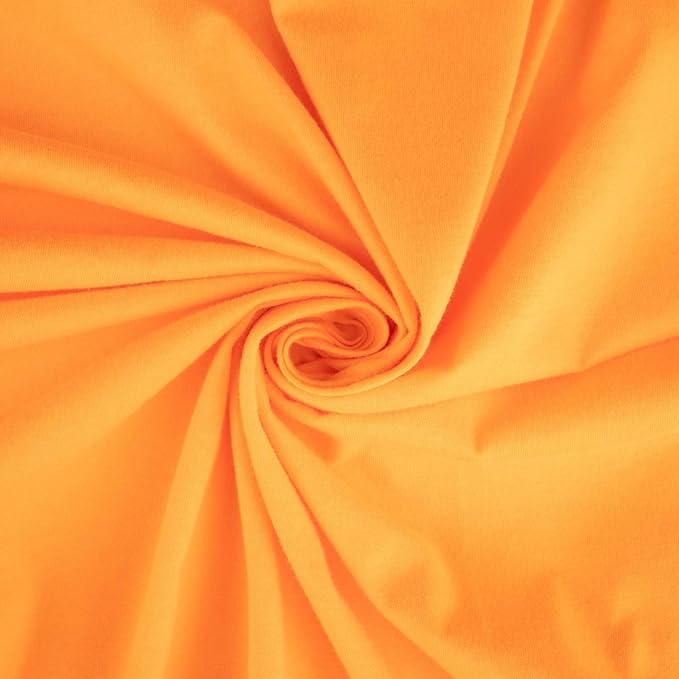 SheetWorld Fitted Baby Bassinet Sheet fits RONBEI Baby Bassinet Beside Sleeper 18 x 31, 100% Cotton Jersey, Hypoallergenic, Butter Soft, Solid Orange, Made in USA
