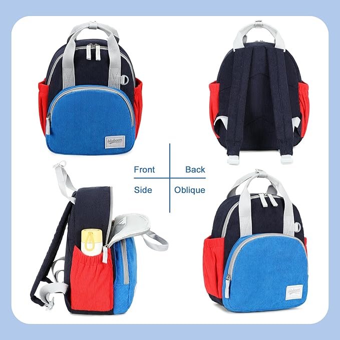 Bluboon Toddler Backpack for Girls Boys 2-4 Cute 12" Preschool Kindergarten Backpacks Kids Daycare Bags School Trave toddler boy christmas gifts for 2 3 4 year old boy