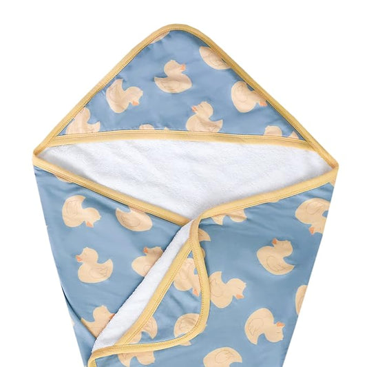 Copper Pearl Hooded Bath Towels Premium Knit/Terry Cloth Baby Towels with Hood, Pockets, and Cool Designs - Great to Gift and Make Bath Time Fun - Baby Bath Towel, Ducky
