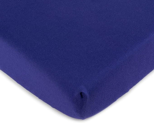 SheetWorld Baby Fitted Bassinet Sheet Fits Nuna Mixx 12 x 29 inches, 100% Cotton Jersey Hypoallergenic Sheet, Unisex Boy Girl, Purple, Made in USA