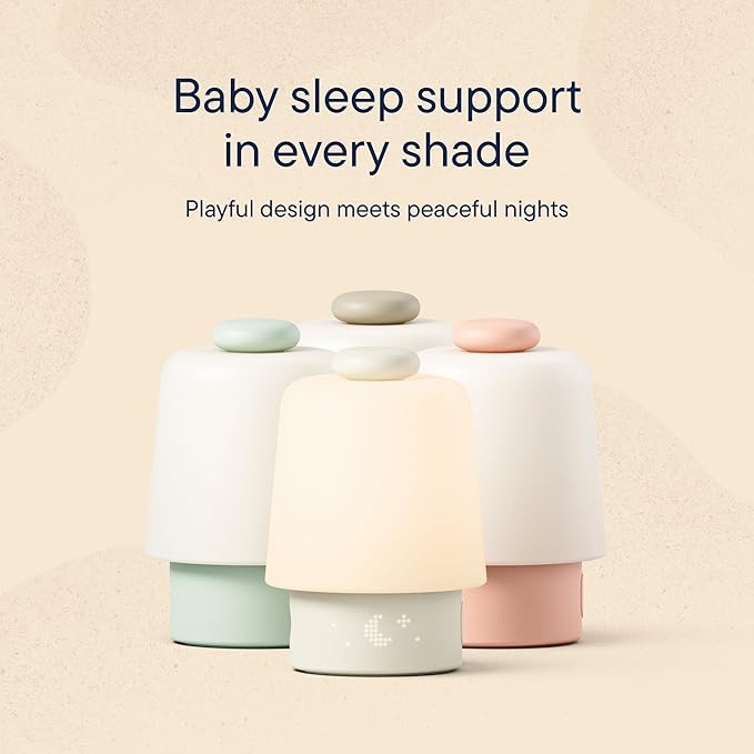 Hatch Baby Sound Machine, Night Light | Hatch Baby Model | Sleep Support | Registry Essential, Routine Builder, Time-to-Rise Alarm Clock, White Noise, Nursery Stories, Toddler Kids (Wi-Fi), Greige