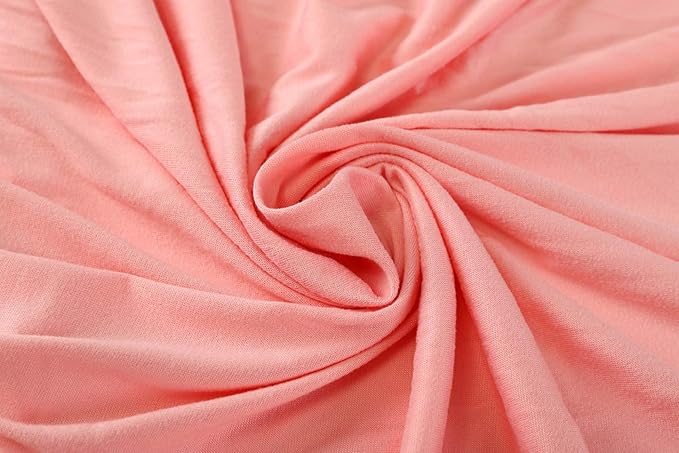 Onacosht Stretchy Bassinet Sheets 33" x 19" Compatible with Mika Micky, KoolaBaby (3 in 1), BabyBond, HARPPA and RICUTON Bedside Bassinet, 3 Pack for Baby Boy and Girl, Pink Floral