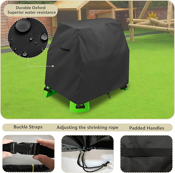 Kids Water Table Cover Fit Rain Showers Splash Pond Water Table,Waterproof Dust Proof Anti-UV Outdoor Toys Cover-Cover only