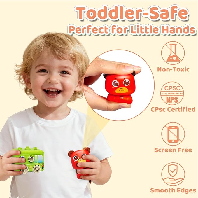Toddler Learning Toys for 2 3 4 Year Old - Counting Matching & Sorting Activity Montessori Train Set with Vehicle Transportation,Farm Animals, Keys to Lock and Unlock Carriage，Christmas Birthday Gift