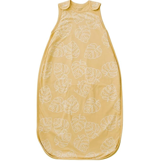 Ecolino Organic Cotton Baby Sleep Sack - 2-Way Zipper Baby Wearable Blanket - Infant to Toddler Sleeping Bag Sack - 2 Months - 2 Years - Leaf