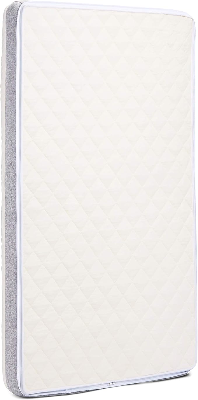 Graco Ultra 2-in-1 Premium Dual Sided Crib & Toddler Mattress - GREENGUARD Gold, CertiPUR-US Certified Foam, Machine Washable Cover with 100% Waterproof Surface, Fits Standard Crib & Toddler Beds
