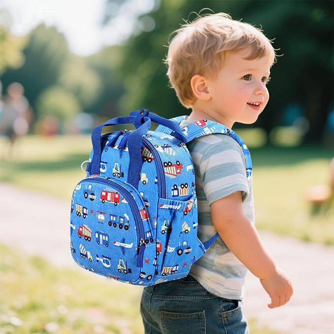 Bluboon Toddler Backpack for Girls Boys 2-4 Cute 12" Preschool Kindergarten Backpacks Kids Daycare Bags School Trave, toddler boy christmas gifts for 2 3 4 year old boy