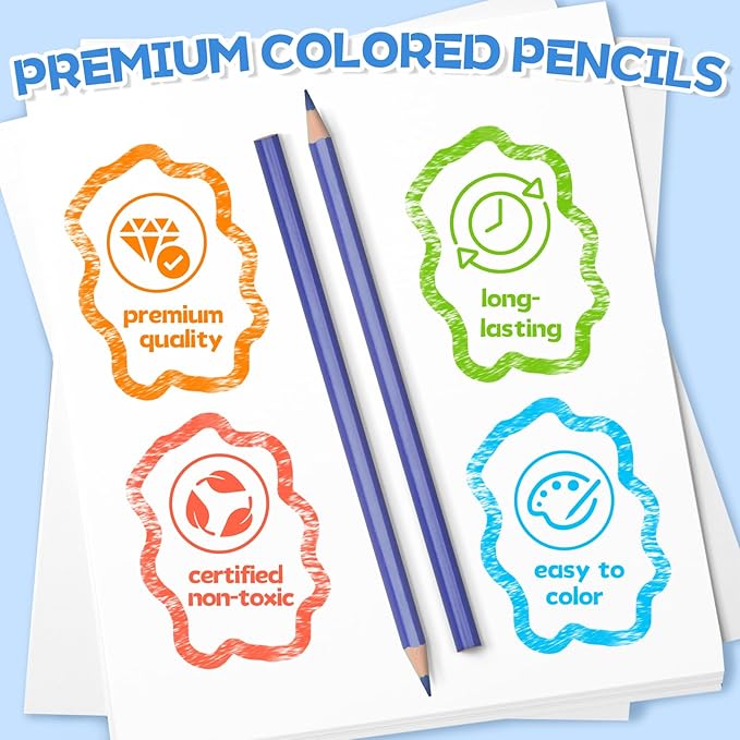 Aigybobo 432 Count Colored Pencils Bulk, 36 Pack Colored Pencils for Kids 12 Colors, Pre-sharpened Color Pencils, Bulk Coloring Pencils School Supplies for Teachers, Classroom Prizes, Art Supplies