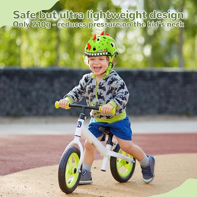 Toddler Helmets 2-4 Years, Lightweight Kids Bike Helmet for Year Boys Girls Multi-Sport Protection with 11 Vents, Child Toddler Bike Helmet for Bicycle Skateboard Scooter Roller