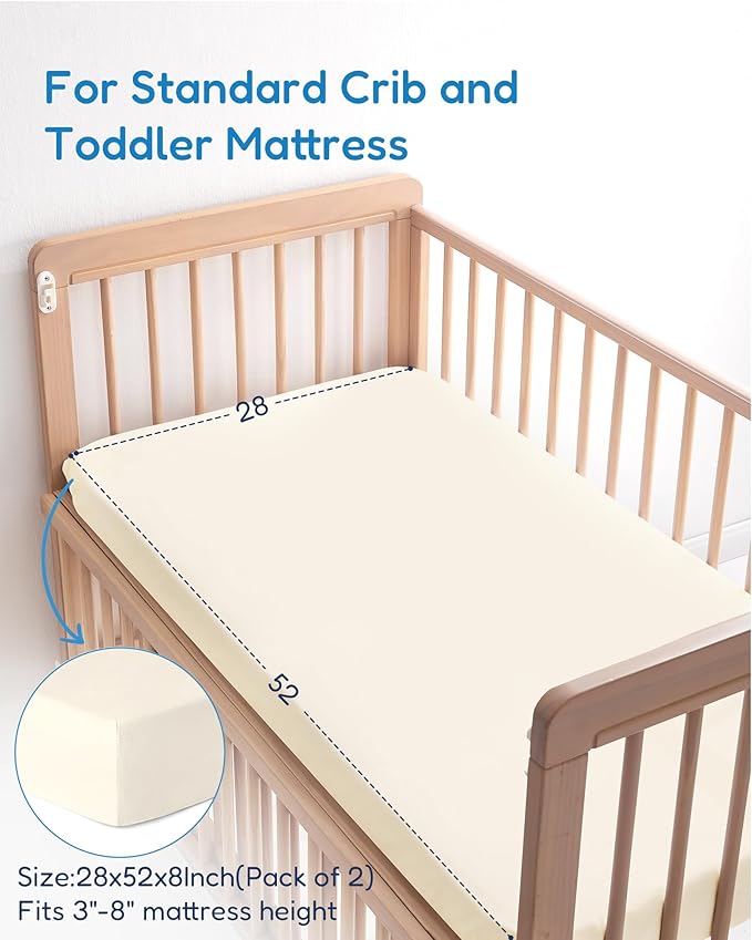 Halloween Baby Crib Sheets, Fitted Crib Sheet for Standard Crib and Toddler Mattress, Frankenstein, Pumpkin, Ghost