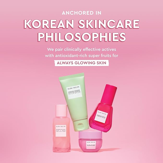 Glow Recipe Plum Plump Hyaluronic Acid Face Cream - Hydrating, Firming & Plumping Facial Moisturizer for Women & Men - Korean Skin Care with Polyglutamic Peptides to Reduce Dry Skin Wrinkles (50ml)