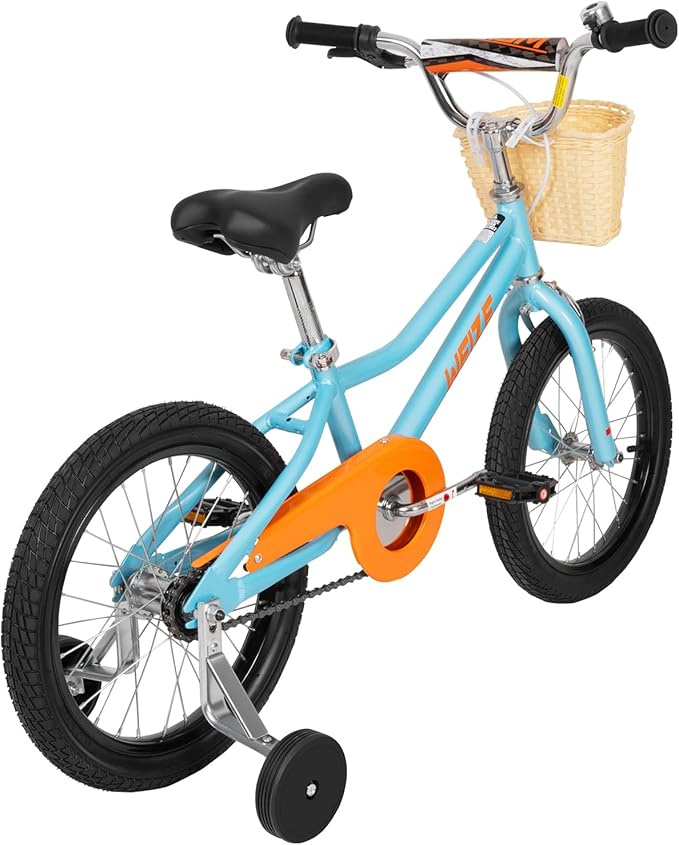 WEIZE Kids Bike, 16 20 Inch Children Bicycle for Boys & Girls Ages 4-12 Years Old, Rider Height 41-62 Inch, Adjustable Seat & Handlebars, Coaster Brake, Multiple Color Options