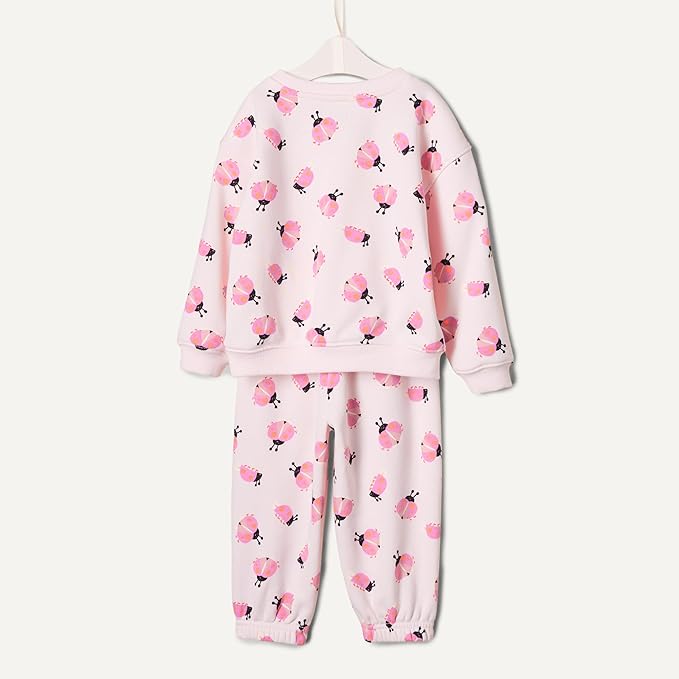 Amazon Essentials x Sofia Grainge Toddlers and Baby Boys' Sweatshirt and Sweatpant Set