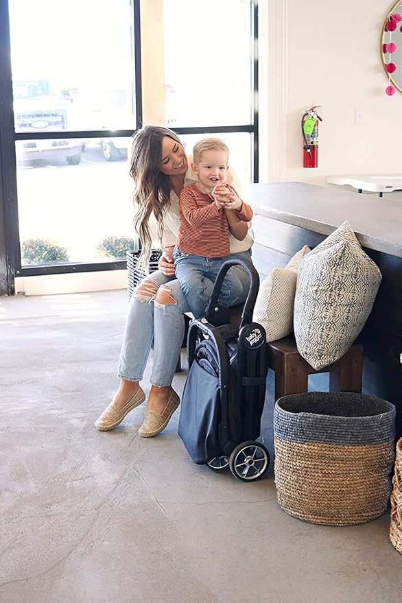 Baby Jogger City Tour 2 Ultra-Compact Carry-On Approved Travel Stroller in Pitch Black Lightweight Easy Fold Ideal for Traveling and Everyday Adventures