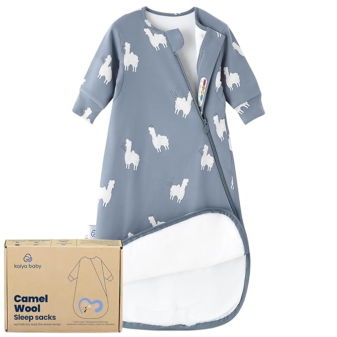 Unisex Sleeping Bag for Babies and Toddlers 1.0 Tog Sleep Sack 18-36 Months, Newborn Sleep Sack, Wearable Blanket Baby, Sleep Sack with Sleeves, Gifts for Baby