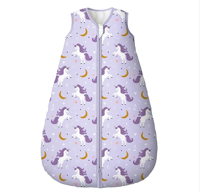 Yoofoss Baby Sleep Sack 18-24 Months, TOG 2.5 Baby Wearable Blanket with 2-Way Zipper, 100% Organic Cotton Fabric Winter Newborn Sleeping Sack, Warm Soft Comfy