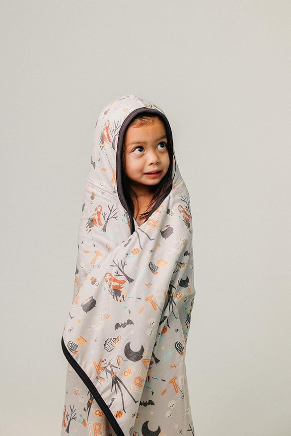 Copper Pearl Premium Big Kid Hooded Towel 'Nightmare Before Christmas' - One Size