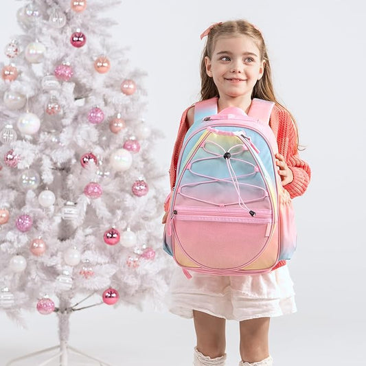 Choco Mocha Kids Tennis Bag Kids Tennis Backpack Youth & Junior Tennis Bag 16 Inch