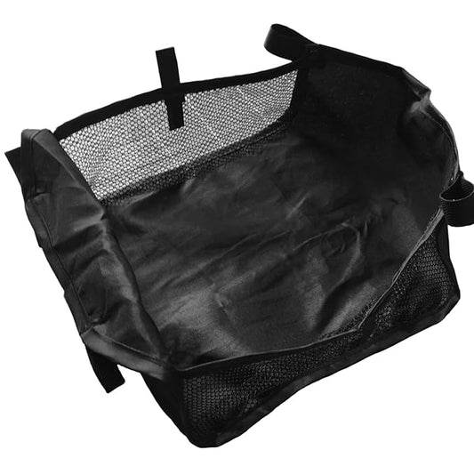 Stroller Organizer, Oxford Cloth Shopping Stroller Storage Net Bag Under Bottom Basket Organizer for Carrying Diaper Toys and Snacks Storage