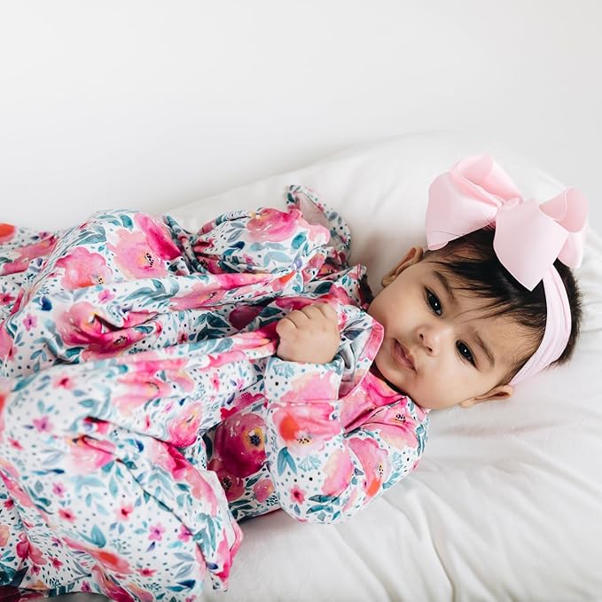 Swaddles for Newborns Baby Blanket Set Ultra-Soft 95% Bamboo Viscose Baby Swaddle for 0-3 Months | Newborn Essentials Must Haves Bamboo Viscose Swaddle Blankets