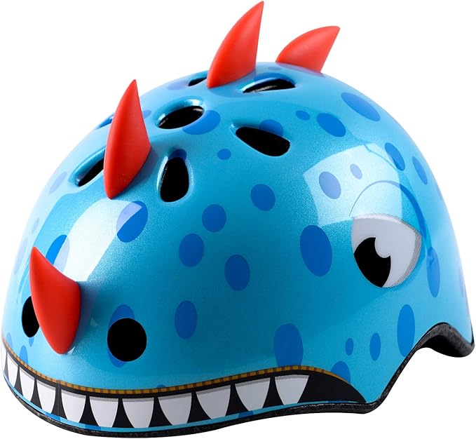 Toddler Kids Bike Helmet, Adjustable and Multi-Sport, 3 Sizes for Ages 1-2-3-5-8-14 Years Child Infant Boys Girls