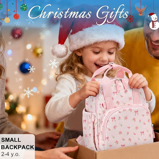 Bluboon Toddler Backpack for Girls Boys 2-4 Cute 12" Preschool Kindergarten Backpacks Kids Daycare Bags School Trave,toddler girl gifts,toddler girl christmas gifts,3 Year Old Girl Gifts