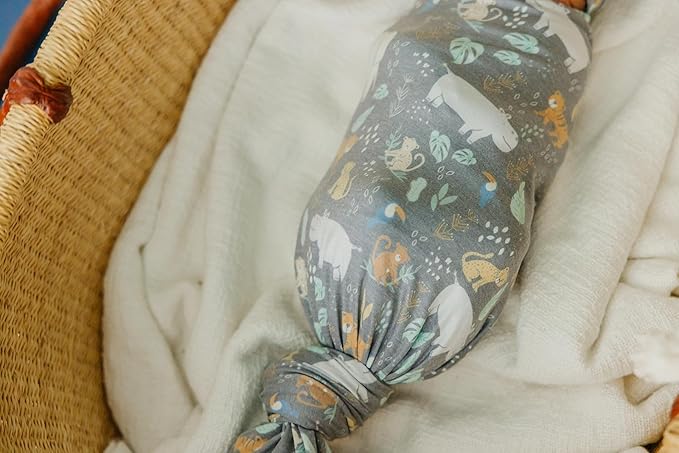 Copper Pearl Baby Swaddle Blanket - Premium Knit Baby Blanket, Large Soft Stretchy Receiving Blankets for Baby Boy and Girl, Swaddles for Newborn, Infant, and Toddler (Bengal)