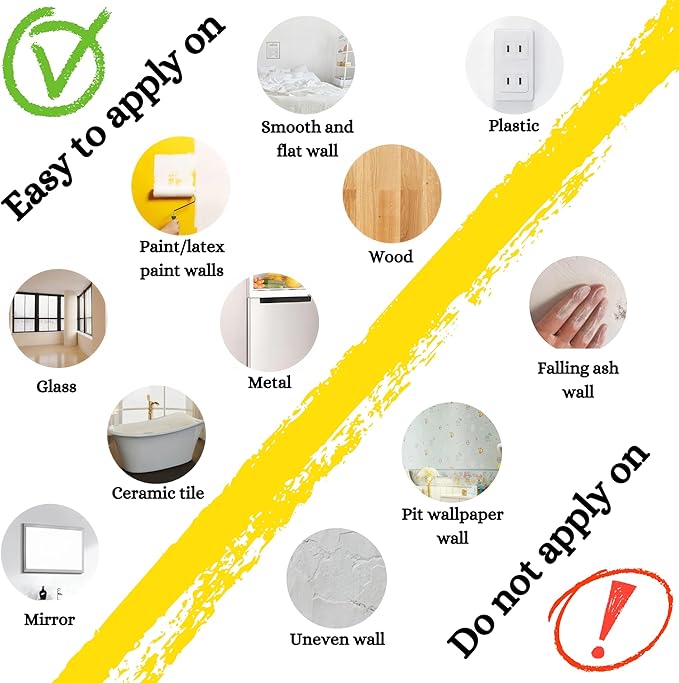 Ollaland Flying Animals Wall Decals - Peel and Stick Hot Air Balloon Animals Wall Stickers, Aircrafts Decor for Baby Nursery, Toddler & Kids Bedroom Walls - Airplanes, Elephant, Giraffe, Bear